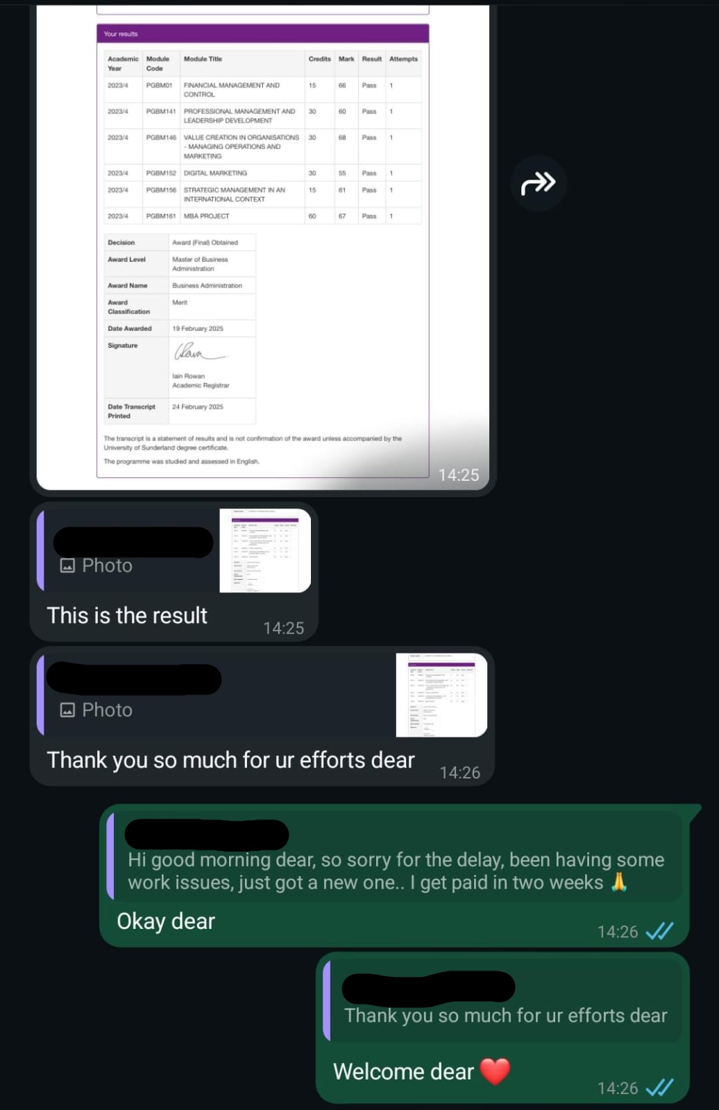 Portfolio result 23